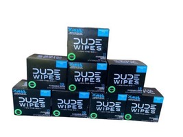 8X Dude Wipes On-The-Go Flushable Wipes Singles (15-Count) 15 Dude Wipes - £57.45 GBP