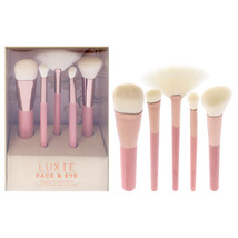 Gaea Face And Eye Brush Set by Luxie for Women - 5 Pc Brush - £35.75 GBP