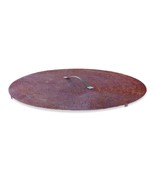 Curonian Lid Vingis Fire Pit Large Steel 37.4&quot; (Rusting (Carbon) Steel) - £220.73 GBP