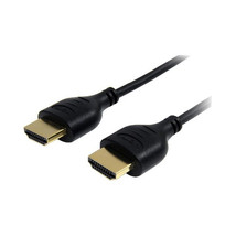 Startech.Com HDMIMM6HSS 6FT/1.8M Slim Hdmi Cable With Ethernet; 4K (3840X2160P 3 - £34.15 GBP