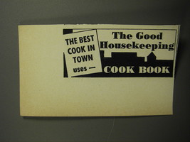 1951 The Good Housekeeping Cook Book Ad - The best cook in town uses - £14.78 GBP