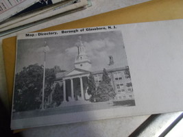 Vintage Glassboro NJ Map and Business Directory - $6.84 CAD