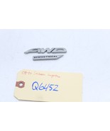 08-11 SUBARU IMPREZA AWD SYMMETRICAL REAR TRUNK LID EMBLEM BADGE LETTERI... - $43.46