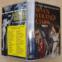 Judy Bolton 4 Seven Strange Clues excellent hcdj Margaret Sutton - $23.95