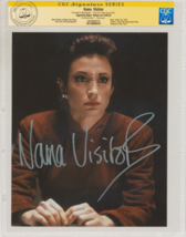 DS9 Star Trek CGC SS SIGNED Publicity TV Photo ~ Nana Visitor as Kira Nerys - €135,32 EUR