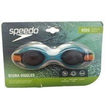 Speedo Scuba Giggles Swimming Goggles Speed Flex Fit Turquoise Pool Kids - £4.38 GBP