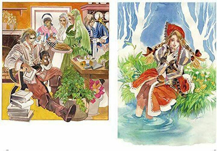 SaGa Series Tomomi Kobayashi Artworks and similar items