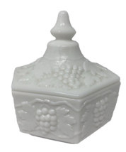 Vintage Imperial Milk Glass Candy Dish with Lid - $32.54 CAD