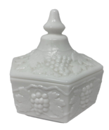 Vintage Imperial Milk Glass Candy Dish with Lid - $32.54 CAD