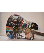 BRUCE SPRINGSTEEN E Street Band Decoupage Fender Acoustic Guitar ALBUM C... - $13,169.85 MXN