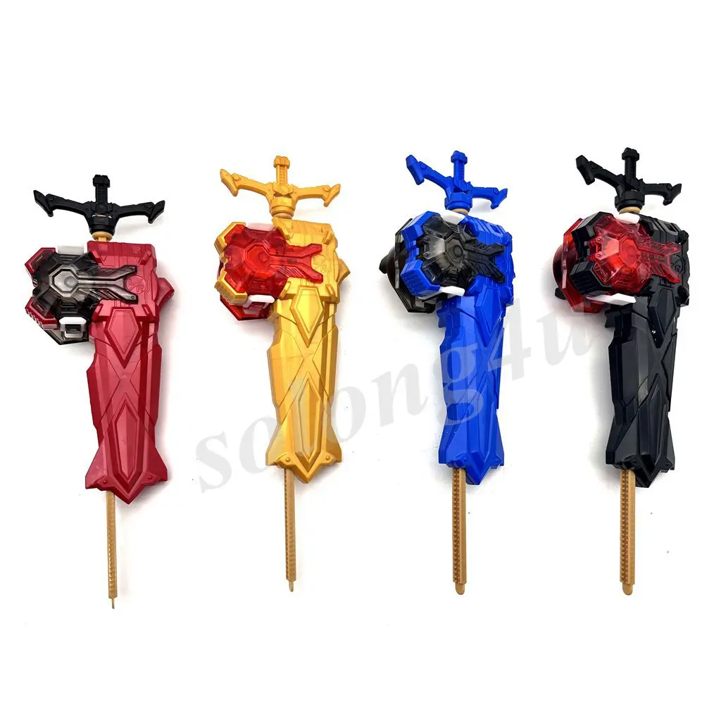 Solong4u Z Red/Black/Gold/Blue Spinning Tops LR Sword Launcher - $11.55