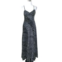 Haute Hippie XS Maxi Dress Off the Beaten Track Paisley Psycho Burn Out   - £71.38 GBP