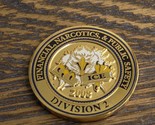 ICE Immigration Customs  Enforcement Financial Narcotics Challenge Coin ... - $38.60