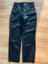Express size 10R faux leather pants black - $34.65