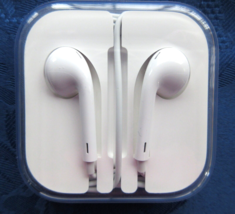 Genuine OEM Apple iPhone Wired Earpods Earphones White New No Box - £7.99 GBP