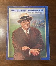 Notre Dame USC Southern Cal Football Program Knute Rockne Cover 1981 - £8.93 GBP