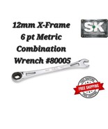 SK PRO TOOLS 80005 12mm XFrame Ratcheting Wrench Steel 1.7 ARC 3X Torque - £21.06 GBP