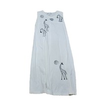 Studio G womens Giraffe Safari size S Summer dress Tank Top midi length ... - $28.02