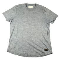 Abercrombie Fitch Mens XXL Soft A&amp;F Tee Blue Crew Neck Round Hem T-shirt - £11.20 GBP