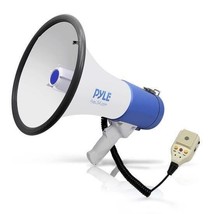 Pyle PMP59IR 50W Megaphone W/ Record &amp; Rechargeable Battery iPod/MP3 Input - £72.68 GBP