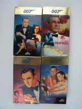 James Bond (Sean Connery) 4 VHS Video Tape Lot - £19.77 GBP