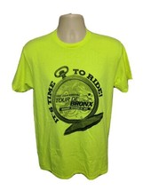 2016 The 22nd Annual Tour De Bronx Adult Medium Green TShirt - $19.80