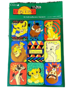 Lion King Stickers Simba Nala Timon Pumba New 4 sheets Cleo Disney 36 Vi... - $8.91