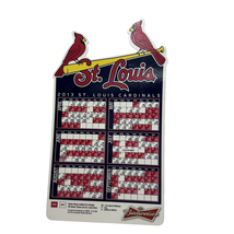 2013 Cards vs Reds Magnet Schedule Opening Day April 8, ST. Louis Cardin... - £14.67 GBP