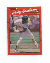 Rickey Henderson (Oakland Athletics) 1990 Donruss Card #304 - £3.92 GBP