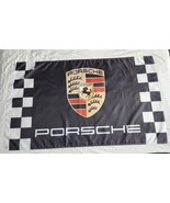 Porsche 944 986 Turbo, Flag Banner Garage Man Cave 3x5&#39; Black &amp; Gold Crest - $54.86 CAD