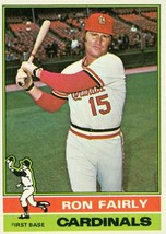 1976 Topps Ron Fairly 375 Cardinals EXMT - £0.78 GBP