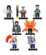7pcs Baryon Mode Naruto Sasuke Ginkaku Kinkaku Kiba Enma Minifigures Min... - $19.99
