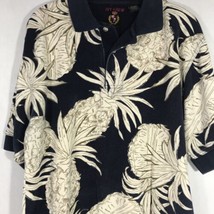 Men&#39;s Ivy Crew Classics Aloha Hawaiian Type Short Sleeve Golf Polo Shirt Medium - £23.90 GBP