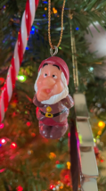 Snow White and The Seven Dwarfs Sneezy Christmas Tree Ornament Disney Vintage  - £3.78 GBP