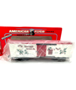 New in Box American Flyer Gilbert 1993 Christmas Boxcar 6-48319 S Gauge ... - $29.69