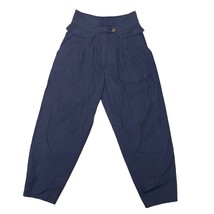 Sea New York Kamille Work Pant Cropped Trousers Tapered Leg Blue - Size 4 - £48.52 GBP