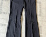 Ann Taylor Black Size 4 Wool Blend Trousers Dress Pants Wide Leg  Flat F... - $32.43
