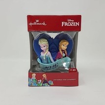 Hallmark 2016 Disney Frozen Christmas Ornament Anna And Elsa Red Box New - £8.72 GBP