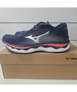 MIZUNO Wave Sky 5 Running Sneakers Shoes Women’s 10.5 Blue Low Top 41132... - $29.65