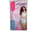 Jockey Elance French Cuts Breathe Comfort Cotton 3-Pack Size 9 - £11.85 GBP