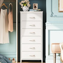 Huuger Tall Dresser For Bedroom, 6 Drawer Dresser &amp; Chests Of Drawers,, ... - $39.99