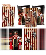 Halloween Party Favor Bags 50Pcs Halloween Circus Party Gift Bags Carniv... - $14.25