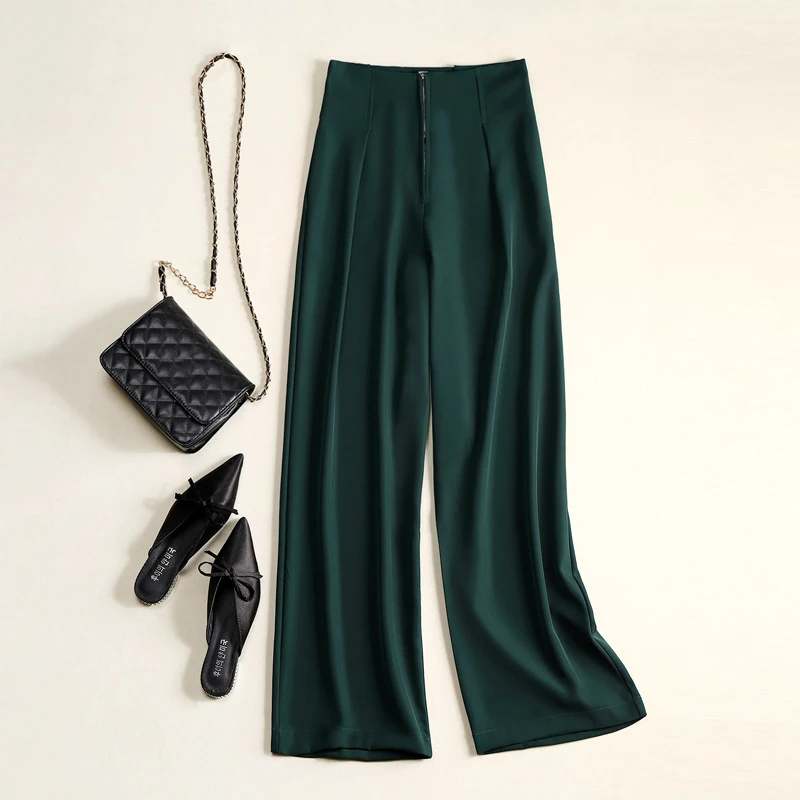 2024 New Spring Women Pants Casual High Waist Women Casual Long Pants Female Tro - $85.44