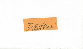 Eldon Denini Cartoonist Signed 3x5 Index Card B - $24.74