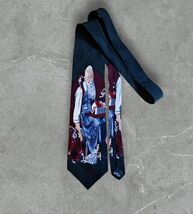 Norman Rockwell Silk Tie Vintage 1994 Santas Workshop The Saturday Eveni... - €17,84 EUR