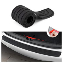 Ziciner Car Rear Bumper Protector Guard, Auto Anti-Scratch Collosion Rubber Trun - $32.36