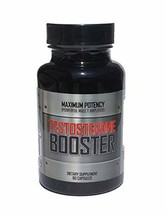 3 Testosterone Booster Maximum Potency For Men Male Enhancement 60 Capsu... - £21.69 GBP