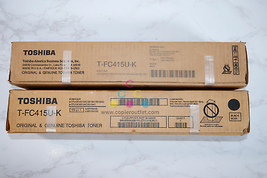 2 Cosmetic OEM Toshiba eSTUDIO2515AC,3015AC,3515AC Black Toners T-FC415U-K - £112.88 GBP