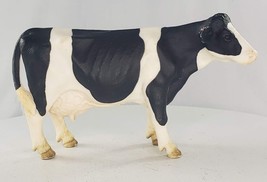 Schleich Holstein Cow Standing #13140 Black White Farm Life Animal Toy Figure - £11.24 GBP