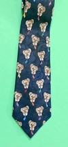 Alberto Perricci Gentle Dog Tie Imported Italian Silk Doggy In Suit Necktie - $5.94